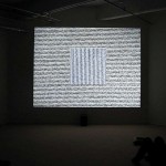 image of installation view of Lines In Two Directions (After Sol LeWitt)