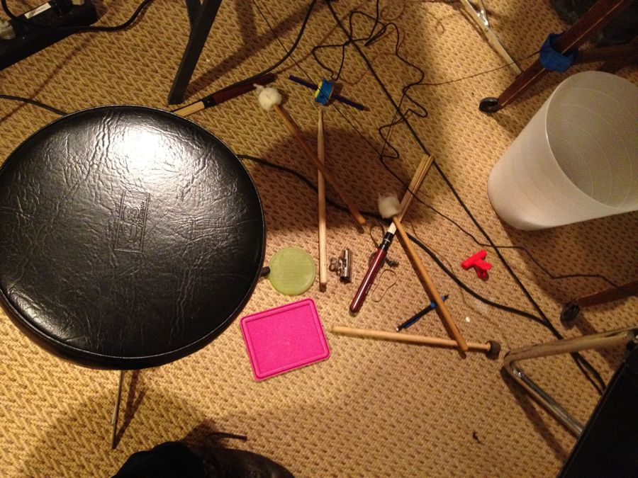 image of Drumsticks, Mallets, Toys and Other Objects Used In Performance